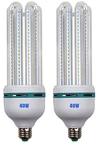 Twin Value Pack 40W LED Corn Light Bulb Daylight Super Bright. Please Select The Upgraded Variation BC16994B Instead. It’s Cheaper and Better