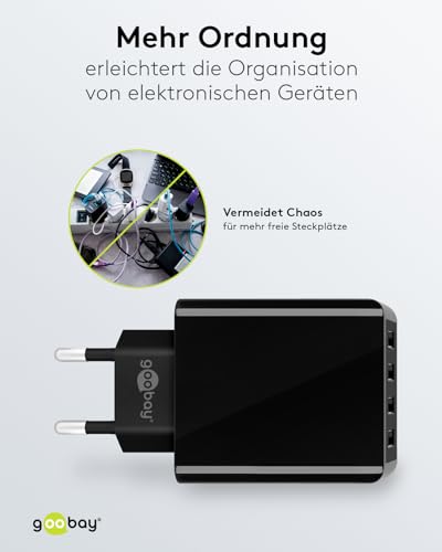 Caricatore Rapido, Quick Charge 3.0, Caricatore, Veloce, Multiplo, Qualcomm, 4.0, Caricatore, Alimentazione, Ipad, Iphone, - 5