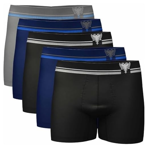 Kit CAVALERA 5 Cuecas Boxer Masculina Sem Costura (BR, Alfa, GG, Regular, Sortidos 2)