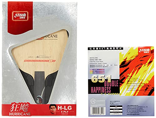 TT Blade N.H-LG DHS Hurricane with TT Rubber DN DHS