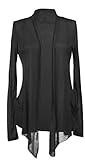 Long Sleeves with Pocket Shawl Collar Open Drape Cardigan