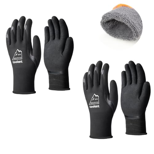toolant 2 Pairs Winter Work Gloves for Men &...