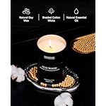 M&SENSE Oud Wood Large Scented Candles Natural Soy Wax, 21.2oz Long Lasting Up to 120 Hours Burning Time, Unique Candle Gifts for Men Women - Image 4