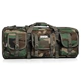 Savior Equipment American Classic 1000D Tactical Double Short Gun Case Pistol Bag, Spacious Front...
