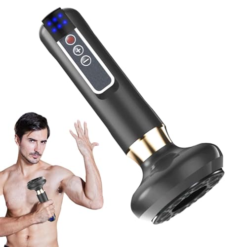 Masajeador De Celulitis Eliminador De Grasa Eléctrico - Herramienta Portátil Para Aliviar El Cuerpo, Máquina Para Esculpir | Rodillo De Amasamiento De Tejido Vibratorio Inalámbrico, Masajeador Anticel