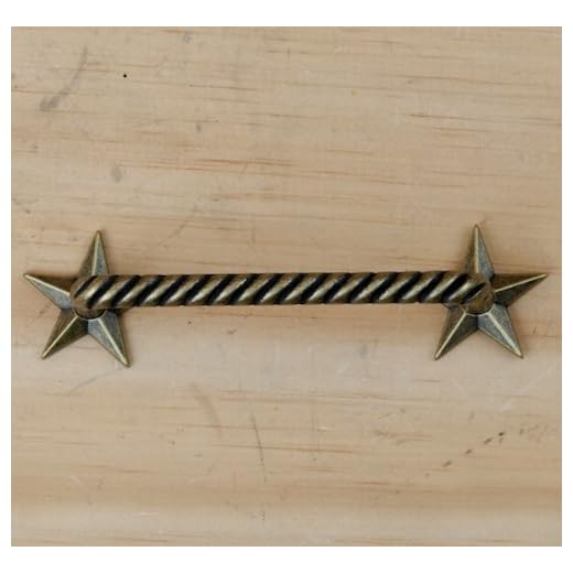 Antique Brass Drawer Cabinet Handles Set