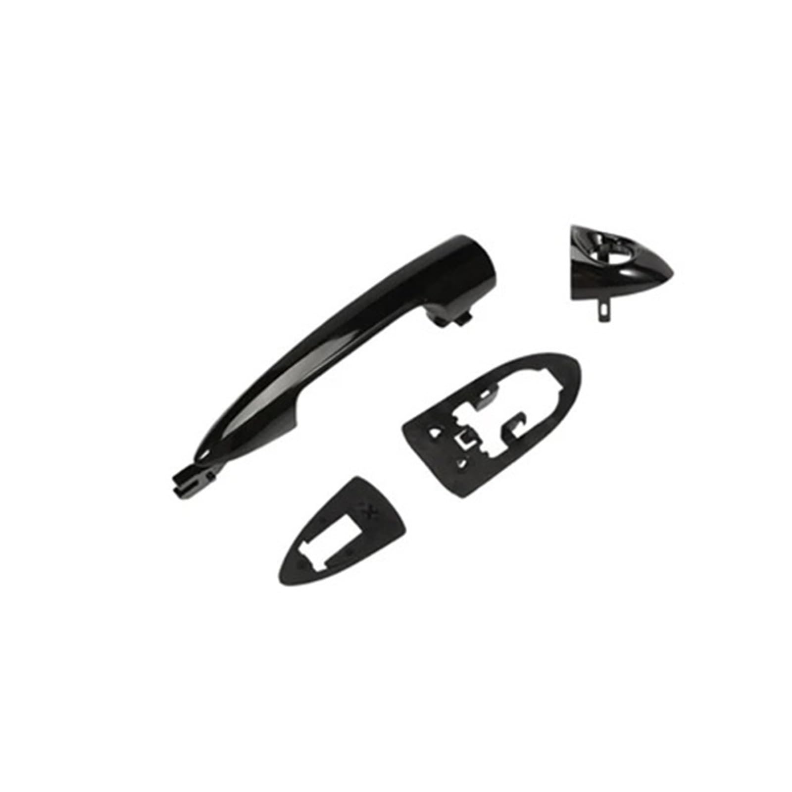 DUDUYANG Car Outside Door Handle for Alfa for Romeo for Giulietta for Mito for Lancia Y 2012+ Car Front Outer Door Handle Replace Auto External Accessories 156145295 2156145296