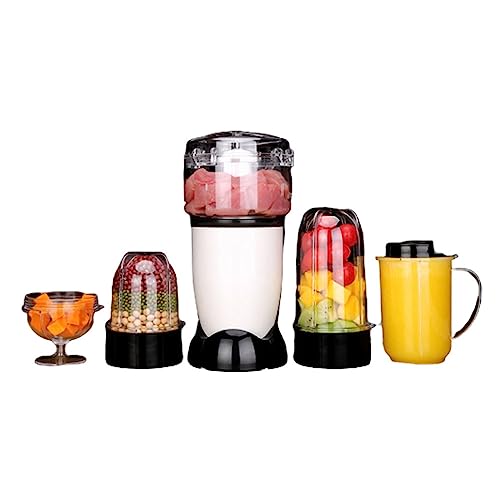 PAHION Milkshake Blender Smoothie Maker Food Processor Ice Crusher Chopper Coffee Grinder with Stainless Steel Blades High Speed Blender for Crushing Ice Making Smoothies, Protein Shakes (Color : F)