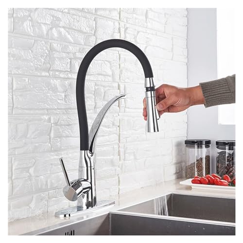 Robinet mélangeur froid et chaud chrome rotatif 360 pour évier et vanité