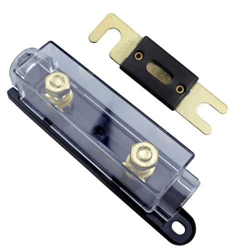 Porte-fusible à boulonner automobile avec fusible 300A AMP