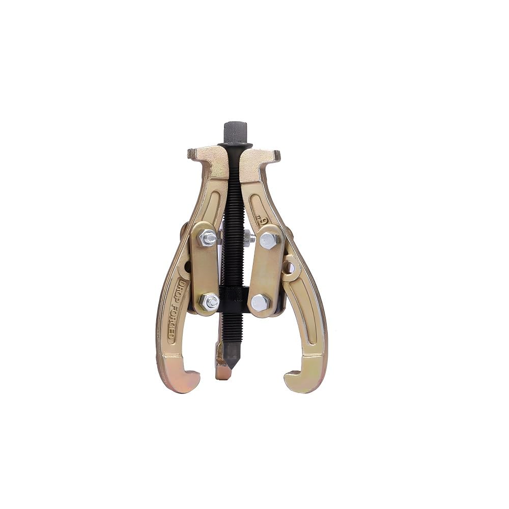 Extractor de engranajes de 3 mordazas, extractor de 2/3 mandíbulas con mandíbulas reversibles para extracción de polea, herramienta de extracción de rodamientos de volante de inercia,