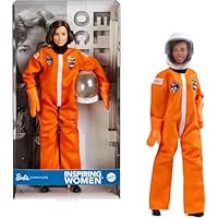 Barbie Signature Inspiring Women Fashion Doll, Ellen Ochoa Collectible in Astronaut Space Suit with Accessories Including Helmet