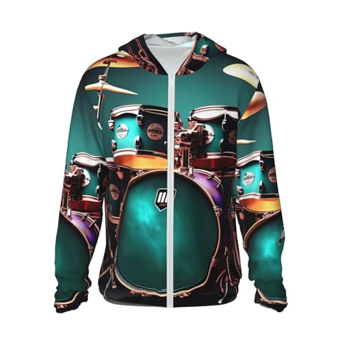 Veste protection solaire homme UPF 50+ avec capuche et manches longues