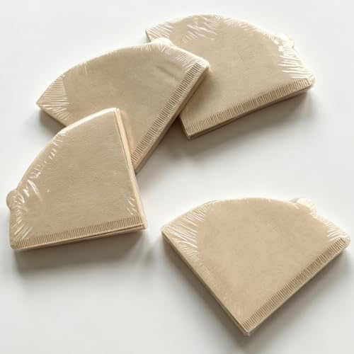 200 Count COFFEE FILTERS V02, Unbleached Cone Coffee Filter 1-4 Cups image 3