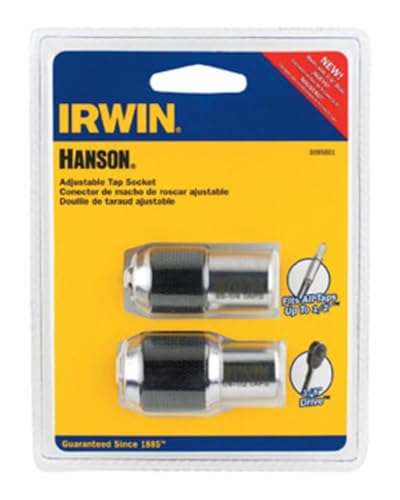 IRWIN Ensemble Douilles à Taraud Ajustables 2 Pièces