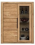 highboard wildeiche berlin Greta greta Vitrine Highboard Wildeiche Teilmassiv geölt Breite 108cm
