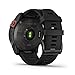 Garmin Fenix 7X Solar-Powered Waterproof 1.4-Inch Display Multisport GPS Watch with Built-in LED Flashlight and Bluetooth (Slate Gray with Black Band)