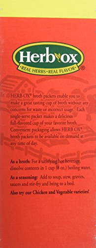 Hormel Herb Ox Beef Bouillon Sodium Free 50 Packets