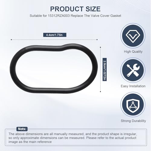 Image of 15312RZA003 for Honda CR-V Engine Oil Filter Base Gasket Adapter Seal OEM 15312-RZA-003