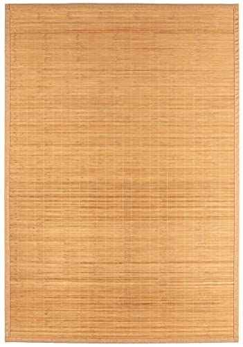 Misento Teppich Bambus Läufer Bambusmatte In- und Outdoor (50 x 80 cm)