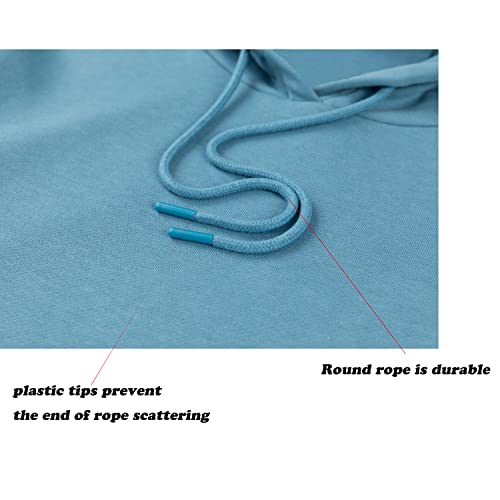 Atlanlion Mens Soft Cotton Fleece Hoodies Casual Active Sweatshirt With Pocket S-3Xl Blue #TOP3