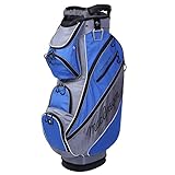 MacGregor Golf DX 14 Way Divider Cart Bag, Grey/Blue
