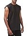 Pro Club Men's Heavyweight Sleeveless Muscle T-Shirt, Black, 7X-Large