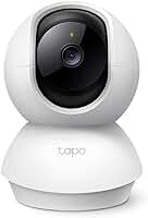 TP-Link Tapo C200, Camera de Segurança Wi-Fi 360º, 1080p Full HD, Visão Noturna, Audio de duas vias, Detecção de Movimentos, Trabalha com Alexa, 512G de Armazenamento Local, Armazenamento na Nuvem