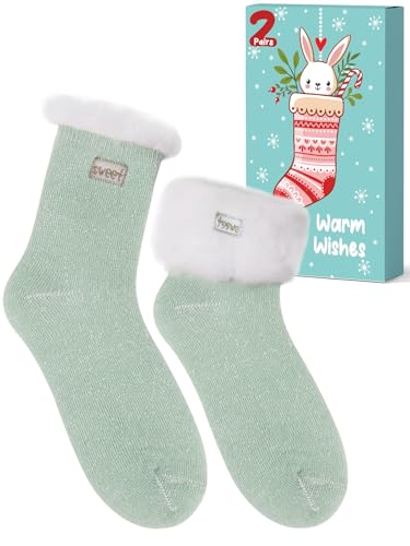 Presentes para mulher meias térmicas mulher: Ideias presentes Natal mulher meias mulher inverno meia térmica mulher, meias grossas casa mulher amigo invisível presentes originais para mulher, Menta