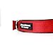 Downtown Pet Supply Deluxe Padded Adjustable Dog Collar - Metal Buckle & D-Ring - Machine Washable & Water Resistant - Red - L