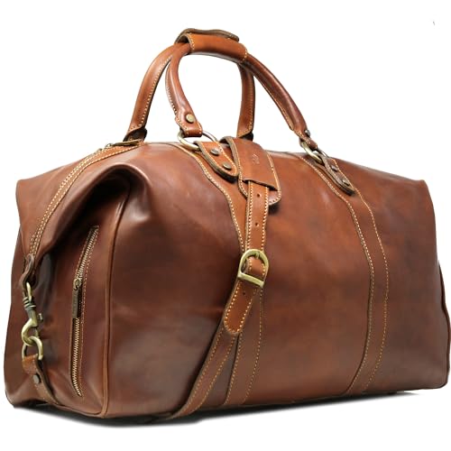 Floto Roma Saddle Brown Duffle