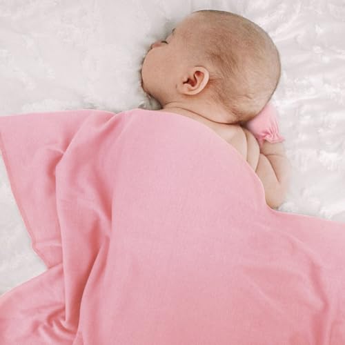 Image of AQOKKA Baby Swaddle Blankets with Bow Hat Mittens Set Infant Receiving Blankets Swaddles for Newborns Unisex Toddler Swaddle Wrap Sets for Baby Girls Boys Nursery Warm Shower Gift