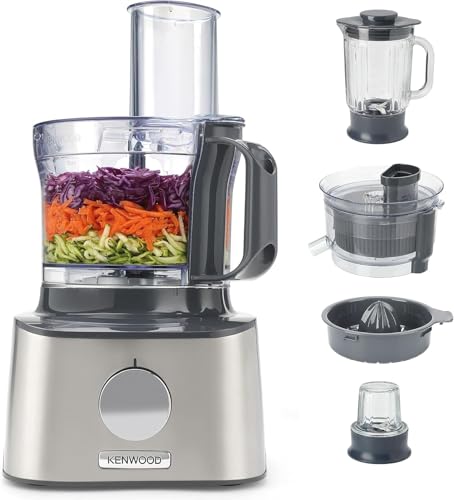 Robot Multifonctions KENWOOD MultiPro Compact FDM307SS – 800W, Bol 2.1L, 2 Vitesses - vue 7
