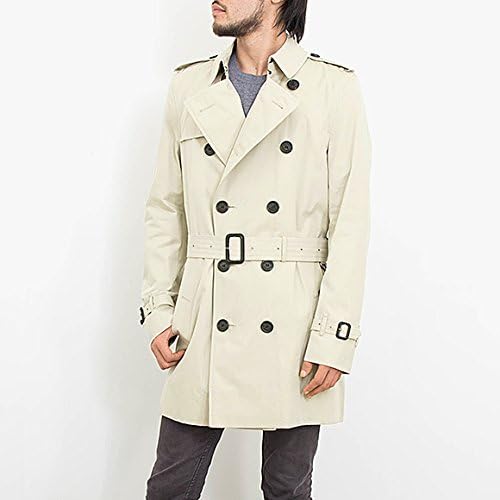 Amazon バーバリー Burberry メンズ トレンチコート ストーン Kensington Mid Dk サイズ52 Stone 並行輸入品 コート ジャケット 通販