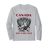 Goose vs Eagle Canada Not For Sale Long Sleeve T-Shirt