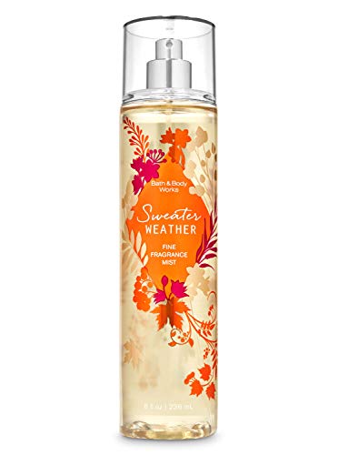 Bath and Body Works Sweater Weather Fine Fragrance Mist Fall 2020 Collection 8 Ounce Body Spray