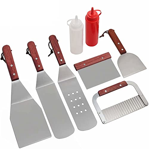 Kit de Accesorios para Parrilla 8 Piezas Acero Inoxidable miniatura 1