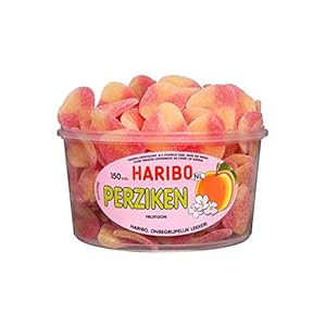 Haribo perziken vruchtengummies 829401 Inh 150 stuks