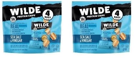 Protein Chips - Sea Salt Vinegar - 4ct 5.36oz GLUTEN FREE