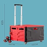 3. Los objetos pesados ​​pueden ser transportados con facilidad, y las ruedas robustas permiten mover con facilidad el carrito de la compra de un lugar a otro