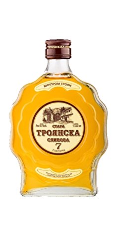 Alter Pflaumenbrand"TROYANSKA SLIVOVA" Troyan, 0,5 l, 7 J. Fass, Troyan, Bulgarien