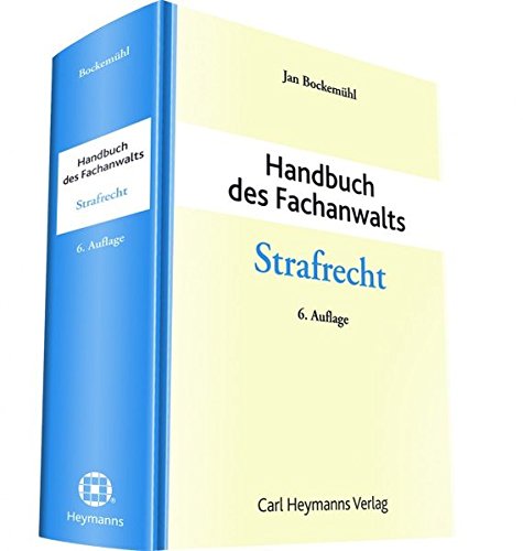 Handbuch des Fachanwalts Strafrecht