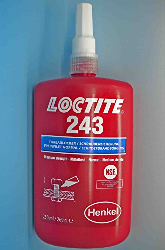 Preisvergleich Produktbild Loctite 243 x 250ml Schraubensicherung - mittelfest Original EU Stil
