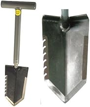 1V_WWMFG-TH18-SER-L Mini Sampson 18" T-Handle Shovel with Serrated Blade