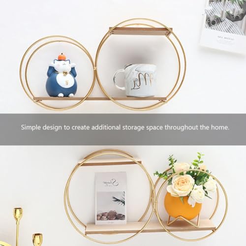 Étagère de rangement suspendue en métal pour soigner son décor