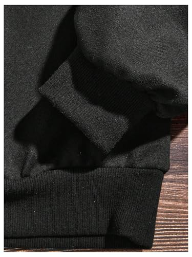 Floerns Boy's Floral Graphic Hoodie Fleece Long Sleeve Hooded Sweatshirts Fall Clothes4