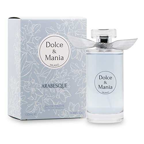 Arabesque DOLCE & MANIA eau de toilette parfum femme 100 ml frais et doux fabriqué en Italie