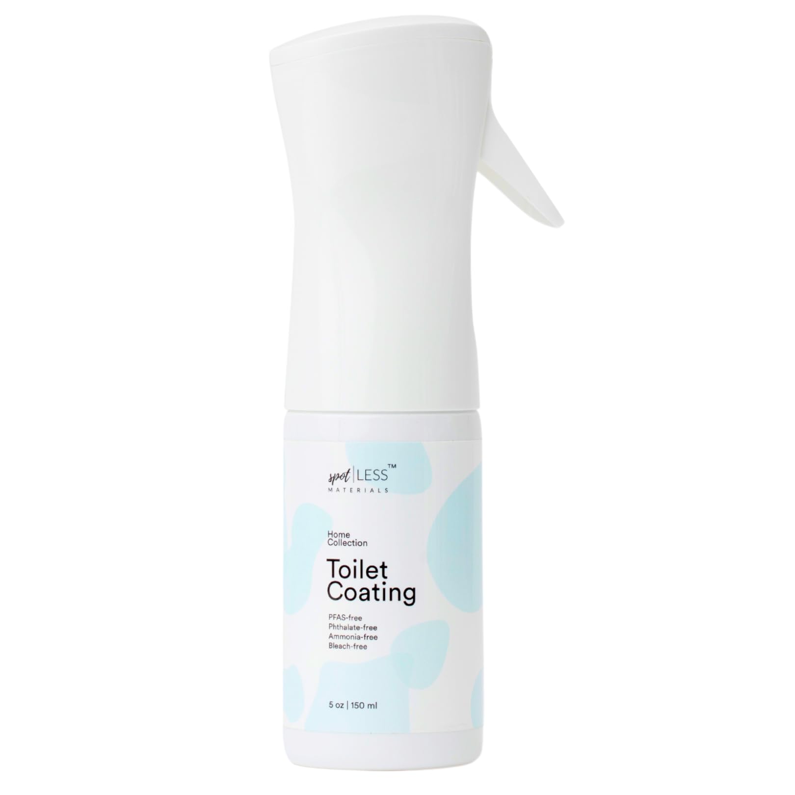 Sponsored Ad - spotLESS MATERIALS Toilet Coating Spray, Protective Toilet Spray for Ceramic & Porcelain, Water-Repellent Barrier, Reduce Scrubbing & Cleaning Time, PFAS-Free Bathroom Essential