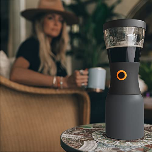 Asobu Coldbrew Portable Cold Brew Coffee Maker With A Vacuum Insulated 1 Liter Stainless Steel 18/8 Travel Carafe Bpa Free thumb #7