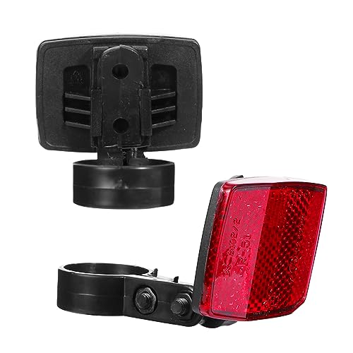 OSOLADY 1set Spoke Reflector for Mountain Bikes Durable Bike Safety Reflector for Night Cycling for Enhanced Visibility Outdoors 2pcs